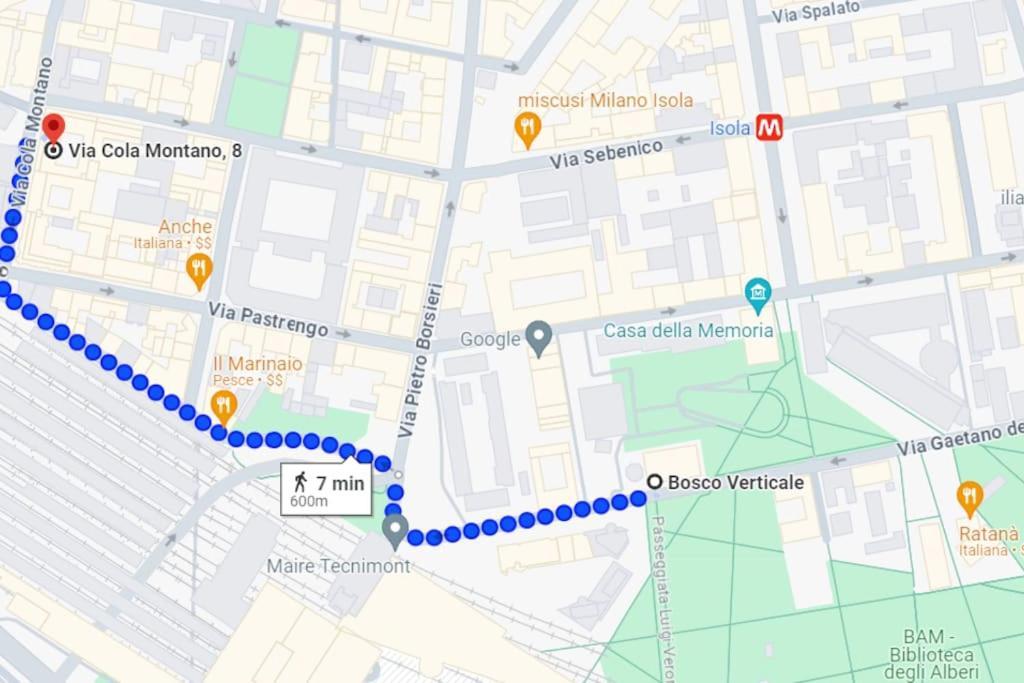 Wi-Fi - Garibaldi - Isola Lägenhet Milano Exteriör bild